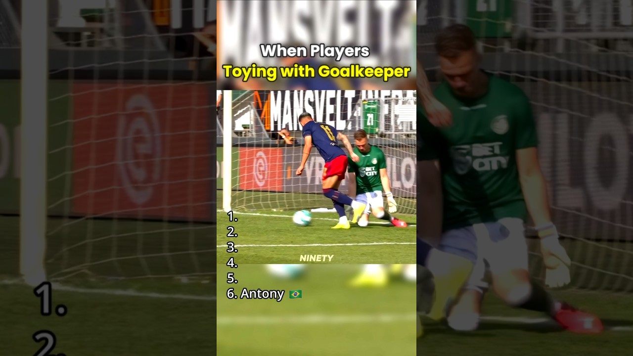 When Players Toying with Goalkeeper 🔥