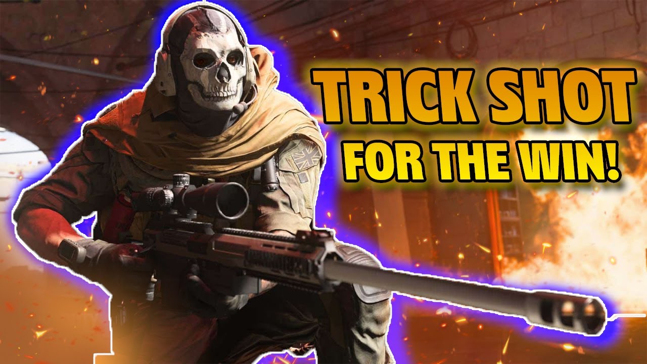 Unbelievable Last Second Sniper Trick Shot WIN! 💀 | COD Warzone - YouTube