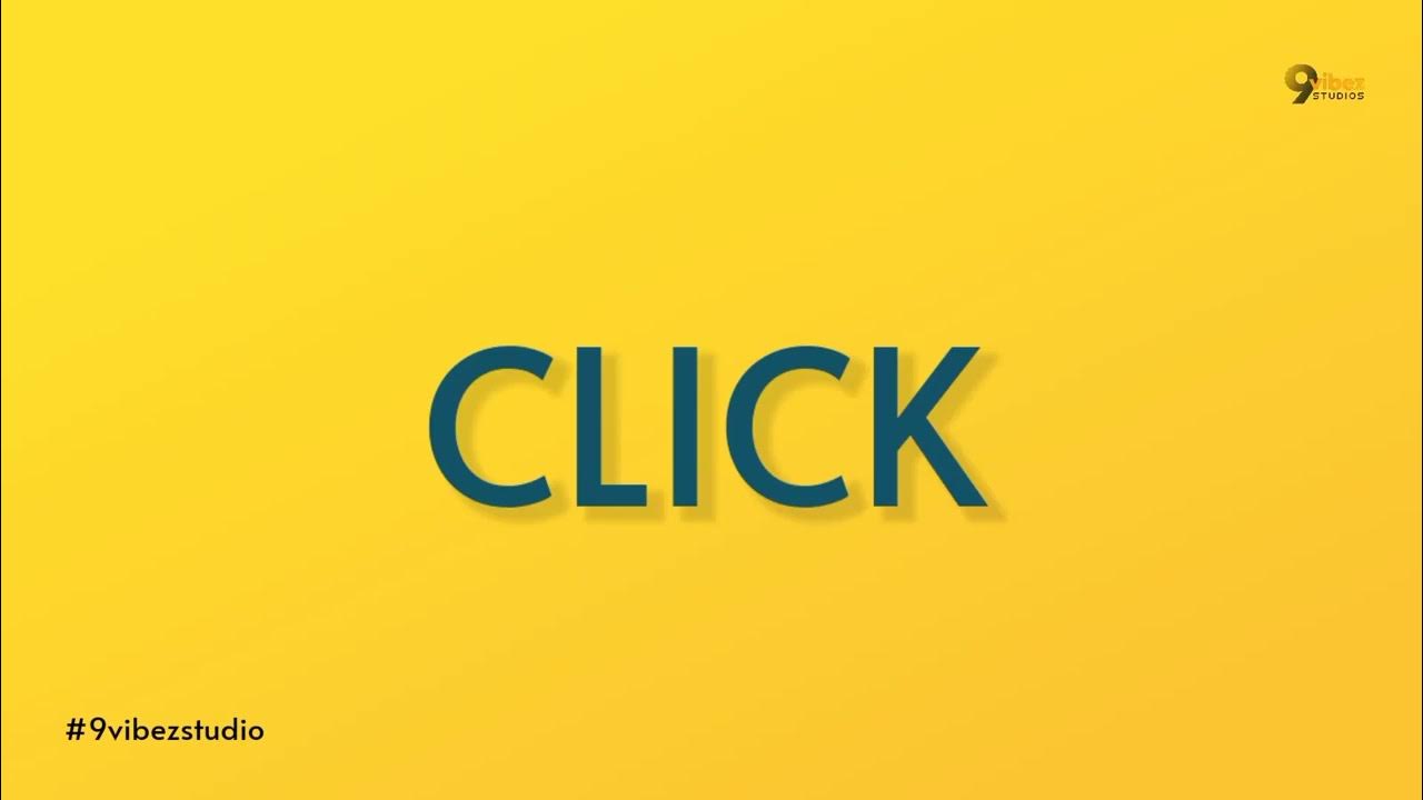 CLICK Sound effect sound 9vibezstudio "Download now" YouTube