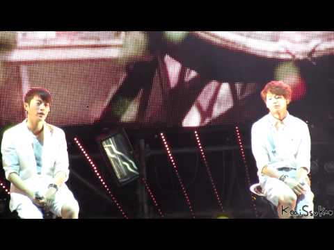 130615 비스트 신곡발표 게릴라 콘서트 -괜찮겠니(두준&요섭)