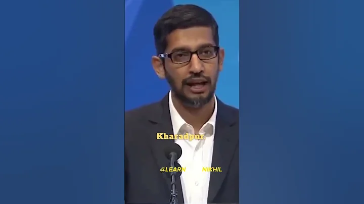 Getting into IIT changed my life 🔥 - Sundar Pichai