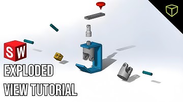 SOLIDWORKS Quick Tip - Working With Exploded Views In Assemblies