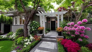 Landscaping Secrets: Stunning Small Front Yard Gardens with Arches & Gates That Transform Entryways