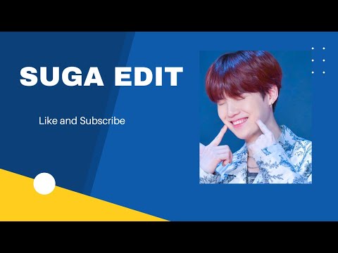 Suga edit 💜💖