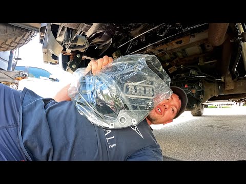 H3 Hummer ARB 0750007B Differential Cover Install