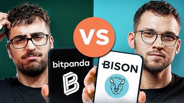 Bitpanda vs. Bison - which crypto broker is better?