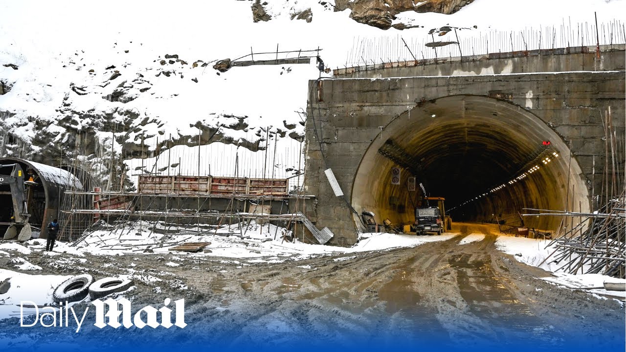 LIVE: Rescuers attempt to reach 41 workers trapped for days in Indian tunnel