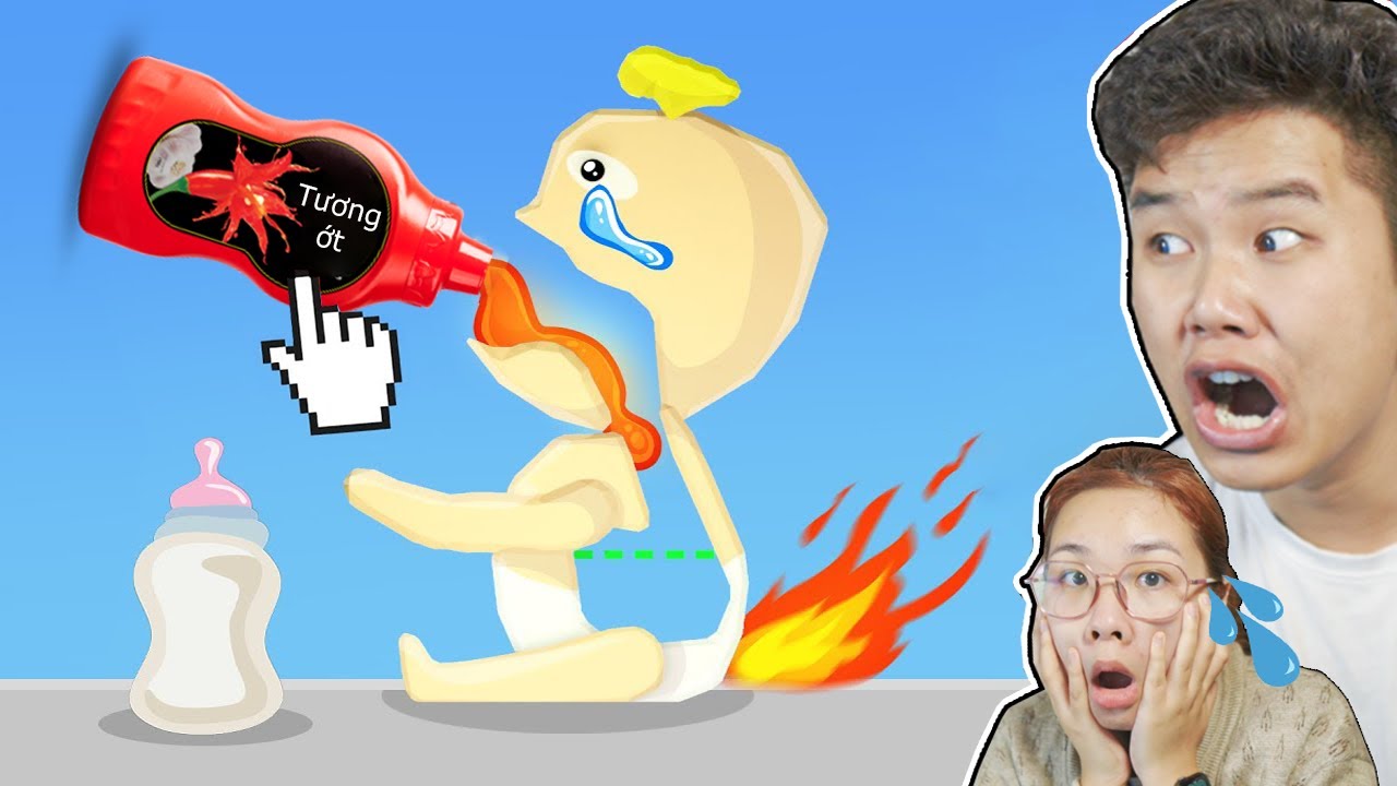 bqThanh và Ốc Đã Cố Cho Em Bé Ăn Trong EATING SIMULATOR Rồi Chuyện Gì Đã Xảy Ra ???