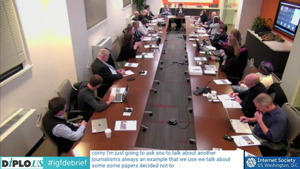 LIVE: IGF 2019 Debrief Roundtable 