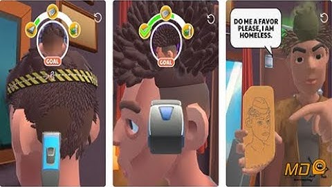 Fade Master 3D: Barber Shop - Gameplay IOS & Android