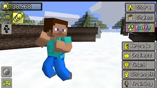 STEVE MINECRAFT PIXEL FIGHTER UNLOCKED screenshot 2