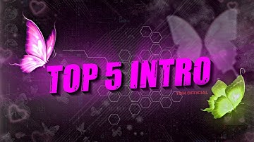 Top 5 Text Intro AlightMotion Templates Without Text