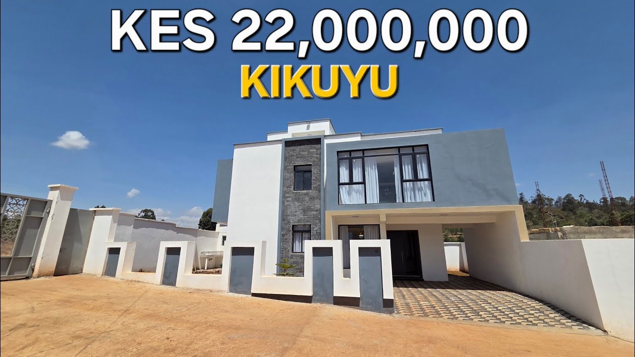You Won’t Believe This 5BR Ultra-Modern Home is in Kikuyu | 22M Walkthrough