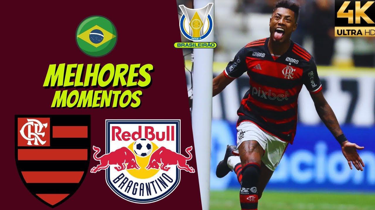 FLAMENGO X RB BRAGANTINO | CAMPEONATO BRASILEIRO | MELHORES MOMENTOS EM ...