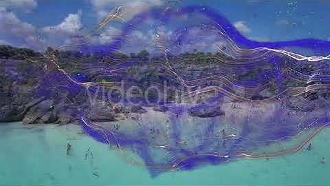 Greece Flag Butterfly Gorgeous Particle Light Trailing Flying Transtion V1 | Motion Graphics - E...