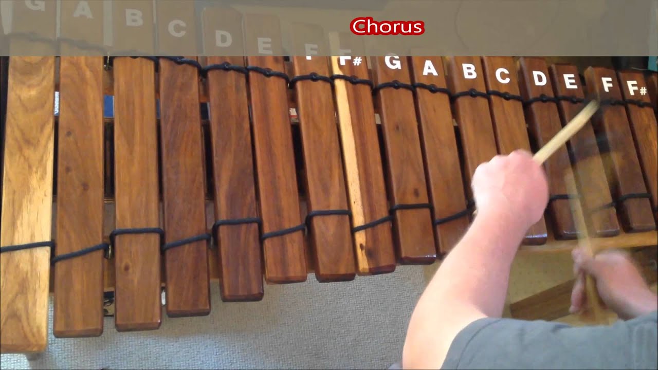 Burn it down by Linkin Park Tutorial on the Alto marimba YouTube