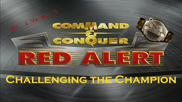 Command & Conquer: Red Alert Remastered — Challenging the Champion | #1 vs #2 on the Largest Map