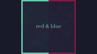 red & blue