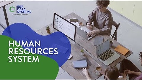 Human Resources Module - ERP Data Systems