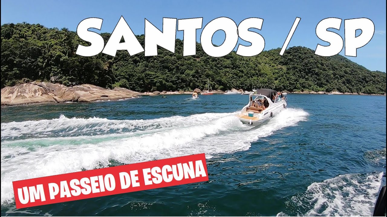 SANTOS / SP - Um passeio de Escuna pela baía de Santos . Escuna Mestre dos Mares . Maio/2021