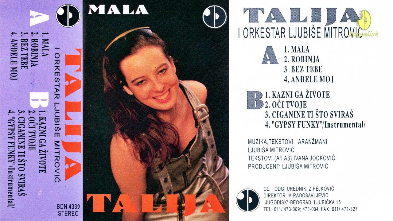 Talija - Robinja [Official Audio 1994]