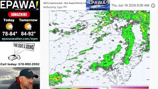 Wednesday June 17th, 2026 video forecast