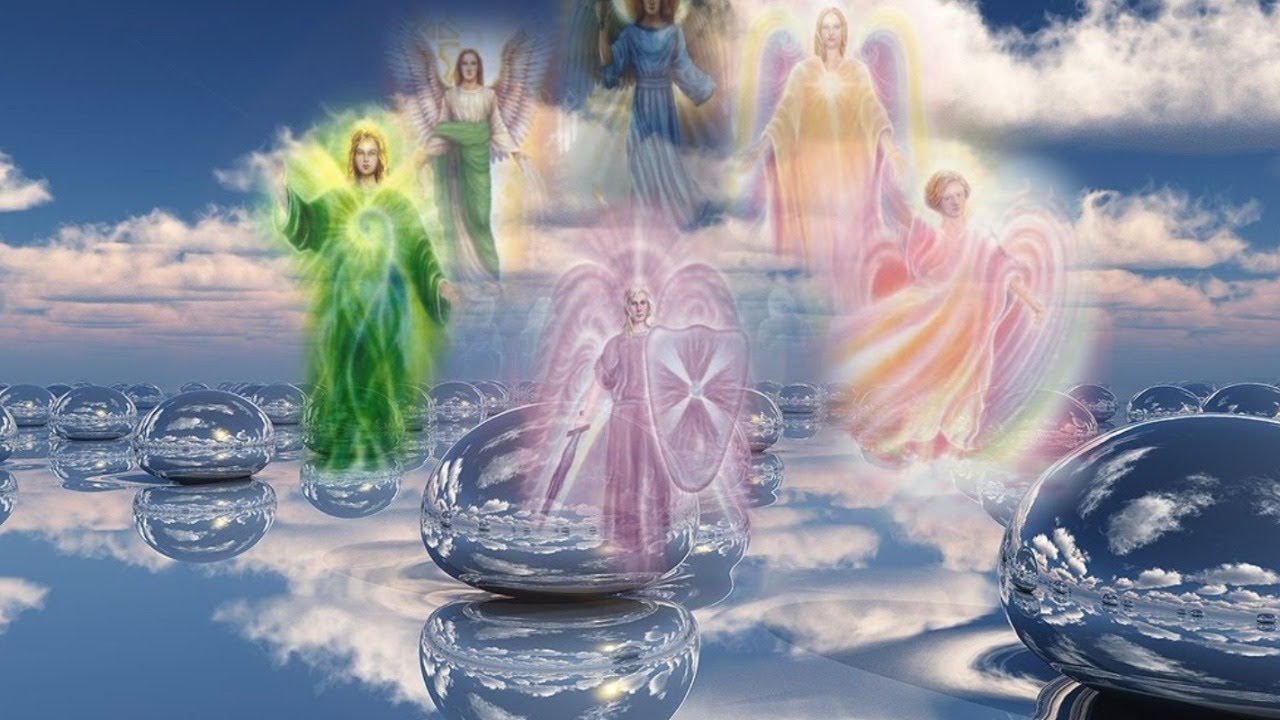 Жизнь божественная 2. Духовный мир ангелы. Духовные наставники. Небесные ангелы.
