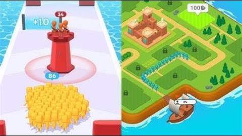 Count Master NOOB VS PRO VS HACKER VS GOD in count Master:crowd clash &stick running game#viral #ios