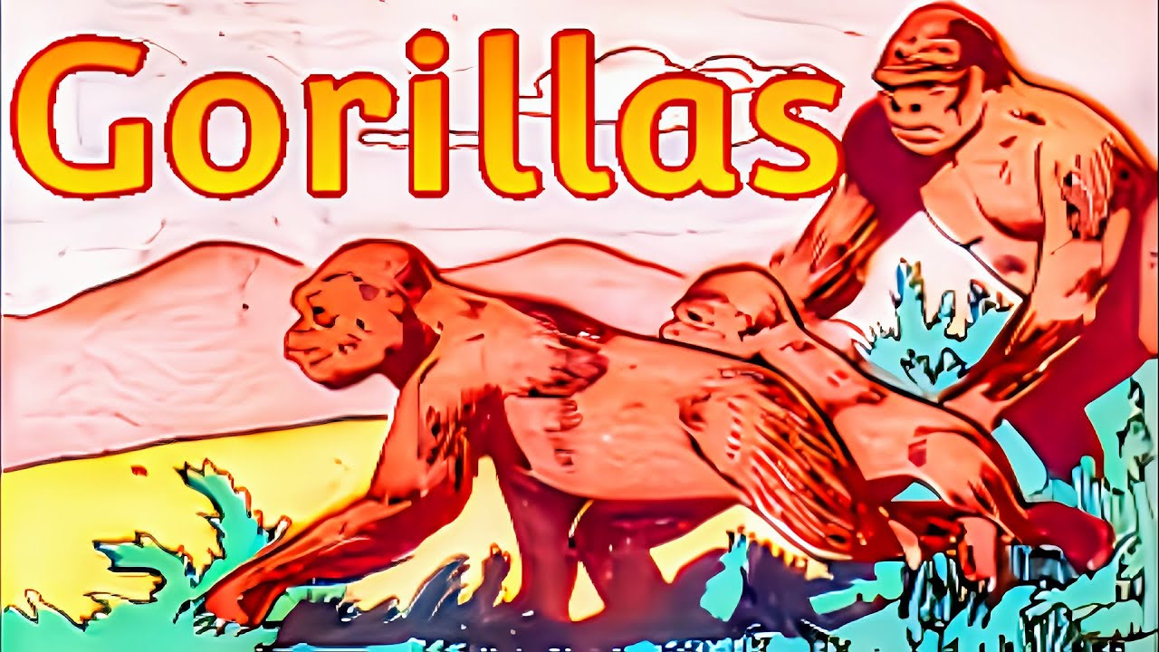 The Great Apes Classics Illustrated Junior World Animals learning Educational English subtitled