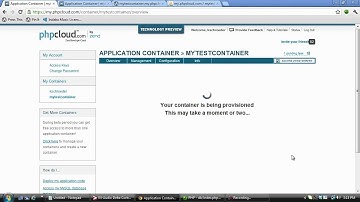 Using Container Sharing in the Zend Developer Cloud