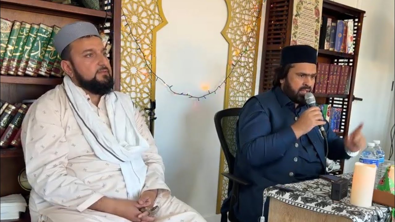 Syed Zabeeb Masood is live from Qadri House Melburne