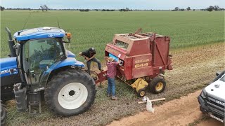 First Day Of Baling Hay 2025 Farming In Australia
