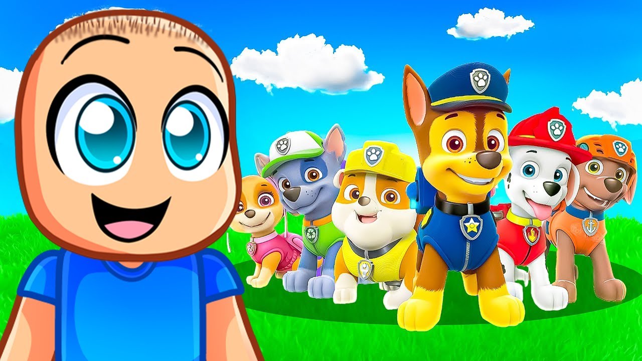 Пузырьки встречают ЩЕНЯЧИЙ ПАТРУЛЬ!