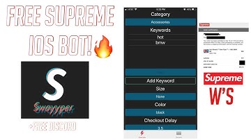 FREE SUPREME IOS BOT! (SWAYYPER REVIEW AND SETUP!)
