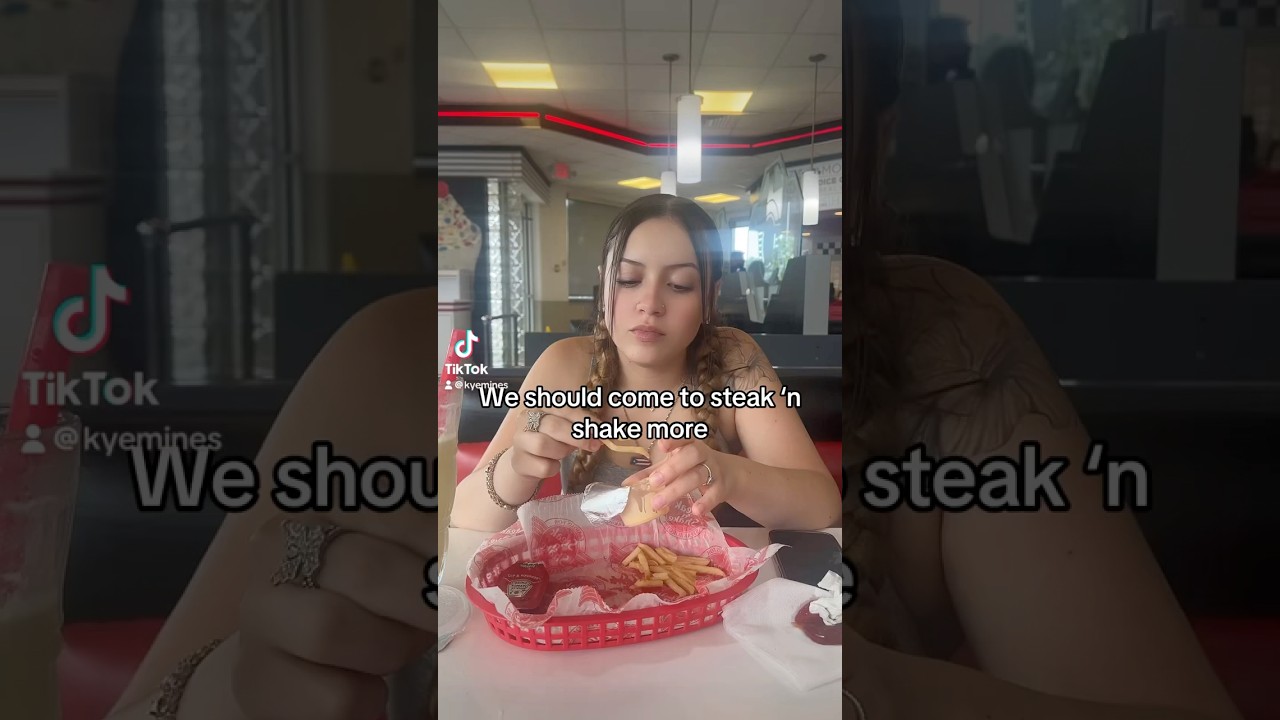 Steak ‘n shake is the best🤯 