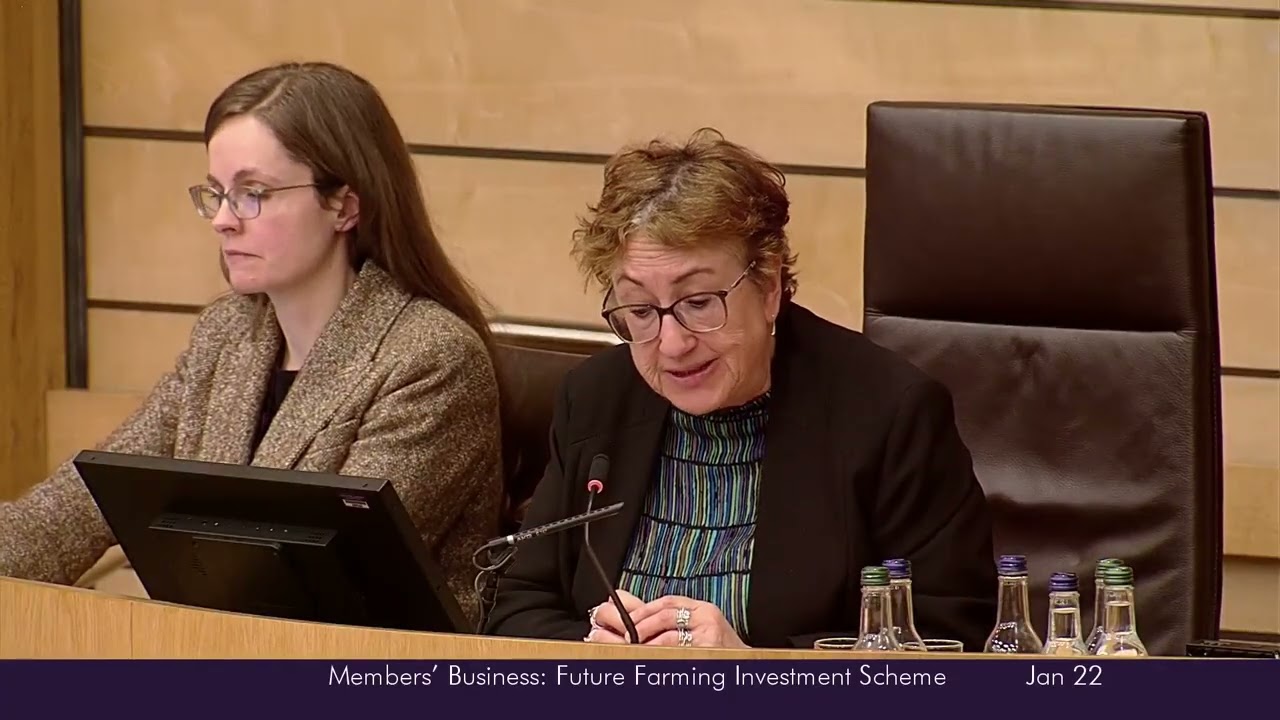 Members’ Business: Future Farming Investment Scheme - 22 January 2026