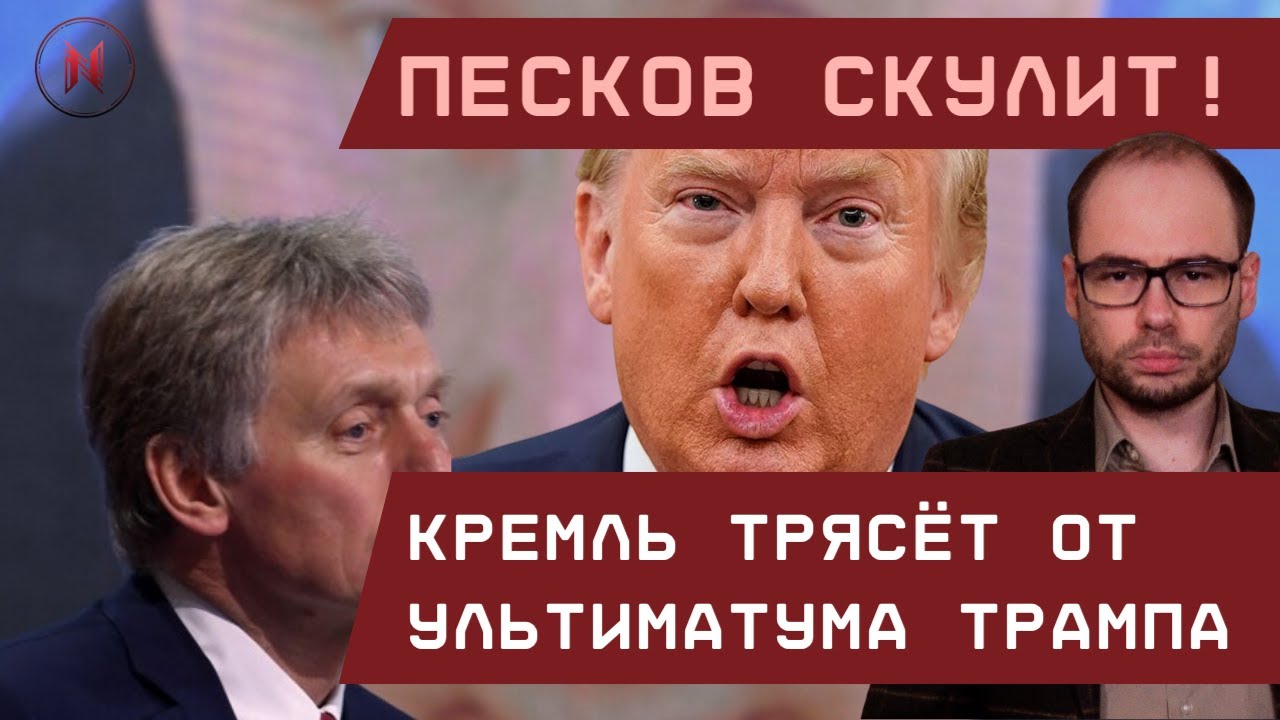Песков скулит! Кремль трясёт от ультиматума Трампа
