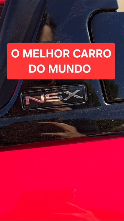 HONDA NSX É O MELHOR CARRO DO MUNDO E EU POSSO PROVAR! #shorts