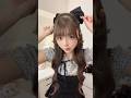 猫耳にみえるハーフツインしてみた‼️