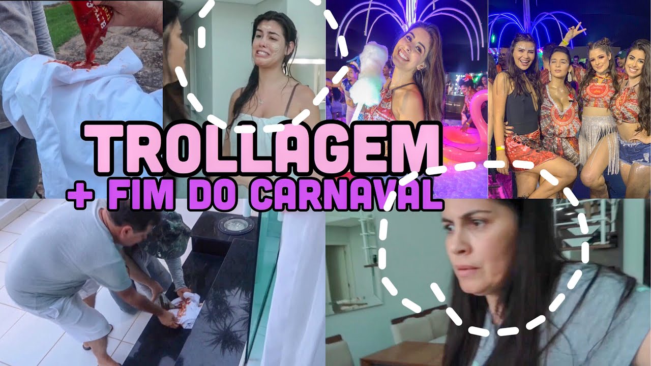 VLOG: A MAIOR TROLLAGEM MINHA E DO MEU PAI + NOSSO ÚLTIMO DIA DE CARNAVAL - CAMAROTE BRAHMA