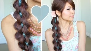 Intricate 5-Strand Braid Hair Tutorial Hairstyle - Bebexo Intricate 5-Strand Braid Hair Tutorial Hairstyle - Bebexo
