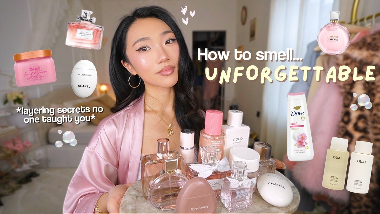 HOW TO SMELL LIKE YOUUU & FINALLY BUILD YOUR SIGNATURE SCENT🫧 Layering Secrets + perfume routine!
