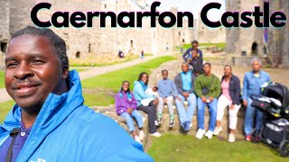 Exploring the majestic Caernarfon Castle in Wales