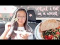 what i eat in a week (realistic!)