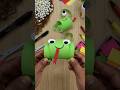 Paper sheet frog easy craft ideas for kids #shorts #ytshorts #kids #viral #papercraft #diy #art
