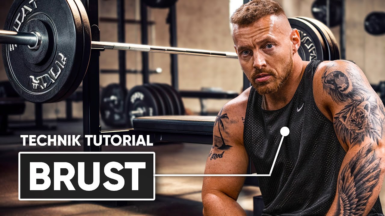 BRUST RICHTIG TRAINIEREN - Alle Übungen für Brust und Trizeps erklärt (Technik Tutorial)