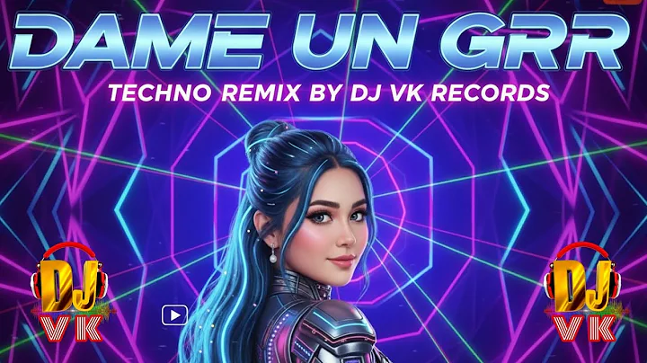 DAME UN GRR TECHNO REMIX BY DJ VK RECORDS | INSTAGRAM VIRAL SONG | TECHNO REMIX 2025