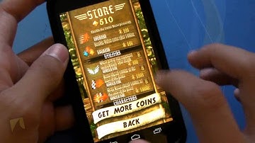 Temple Run by Imagi Studios | Droidshark.com Video Review for Android