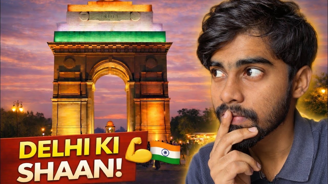 This Evening at India Gate Felt Different 🇮🇳 | Delhi Vlog