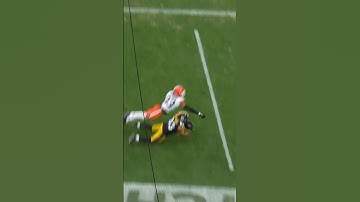 CONNOR HEYWARD TD 🙌 #CLEvsPIT on CBS